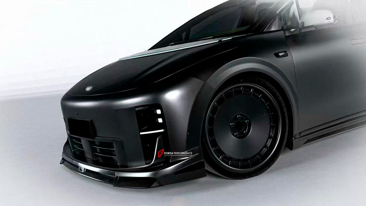 CARBON BODY KIT for LIXIANG I6 2025+ Forza Performance Custom fit
Set includes:

Front Lip
Side Skirts
Rear Diffuser
Roof Spoiler
Material: Carbon (Can be made in Plastic)

NOTE: Professional installation is required.