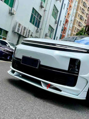 CARBON BODY KIT FOR LIXIANG L9 2023+

Set includes:

Front Lip
Front Bumper Trims
Fender Flares
Side Skirts

Roof Spoiler
Rear Spoiler
Rear Diffuser

Material: Carbon Fiber

Note: Professional installation is required