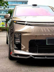 CARBON BODY KIT for LIXIANG L9 LIVIS 2026+
Set includes:

Front Lip
Side Skirts
Rear Diffuser
Rear Spoiler
Material: Carbon

NOTE: Professional installation is required.