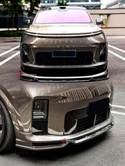 CARBON BODY KIT for LIXIANG L9 LIVIS 2026+
Set includes:

Front Lip
Side Skirts
Rear Diffuser
Rear Spoiler
Material: Carbon

NOTE: Professional installation is required.