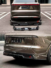 CARBON BODY KIT for LIXIANG L9 LIVIS 2026+
Set includes:

Front Lip
Side Skirts
Rear Diffuser
Rear Spoiler
Material: Carbon

NOTE: Professional installation is required.