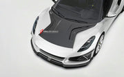 CARBON BODY KIT for LOTUS EMIRA

Set includes:

Front Lip
Front Bumper Canards
Hood / Bonnet
Side Skirts
Rear Spoiler
Rear Bumper Canards
Rear Diffuser


Material: Carbon Fiber

Note: Professional installation is required.