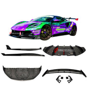 Carbon Body Kit for Lotus Emira 2022+
Set includes:

Front Lip
Side Skirts
Diffuser
Wing Spoiler
Material: Carbon (Can be made in Forged Carbon)

NOTE: Professional installation is required.