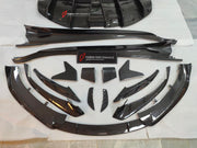CARBON BODY KIT for LOTUS EMIRA

Set includes:

Roof
Hood
Front Lip
Front Bumper Air Vents
Front Canards
Rear Fender Air Vents
Side Skirts
Rear Diffuser
Rear Spoiler
Rear Spoiler Cover
Door Pedals
Engine Hood Cover
Rear Air Duct
Side Mirrors
Engine Grille

Material: Carbon