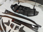 CARBON BODY KIT for LOTUS EMIRA

Set includes:

Roof
Hood
Front Lip
Front Bumper Air Vents
Front Canards
Rear Fender Air Vents
Side Skirts
Rear Diffuser
Rear Spoiler
Rear Spoiler Cover
Door Pedals
Engine Hood Cover
Rear Air Duct
Side Mirrors
Engine Grille

Material: Carbon