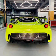 CARBON BODY KIT for LOTUS EVORA GT 2019 - 2021

Set Include:

Front Bumper
Fender Flares
Side Skirts
Rear Spoiler
Rear Diffuser
Material: Carbon

Note: Professional installation is required.