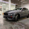 DRY CARBON BODY KIT for MASERATI LEVANTE 2016+

Set includes:

Front Lip
Front Grille
Front Vent Cover
Side fenders
Side Skirts
Rear Diffuser
Rear Spoiler
Roof Spoiler

Material: Carbon

NOTE: Professional installation is required

Contact us for pricing

Payment ►
Visa

Mastercard

PayPal with a credit card (add 4.4% at checkout)
Payoneer
Cryptocurrency
Shipment ►
By express DHL/UPS/TNT/FedEx
To the local international airport
Special line by air
Special line by the sea
To Europe and the UK by train

Pleas