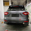 DRY CARBON BODY KIT for MASERATI LEVANTE 2016+

Set includes:

Front Lip
Front Grille
Front Vent Cover
Side fenders
Side Skirts
Rear Diffuser
Rear Spoiler
Roof Spoiler

Material: Carbon

NOTE: Professional installation is required

Contact us for pricing

Payment ►
Visa

Mastercard

PayPal with a credit card (add 4.4% at checkout)
Payoneer
Cryptocurrency
Shipment ►
By express DHL/UPS/TNT/FedEx
To the local international airport
Special line by air
Special line by the sea
To Europe and the UK by train

Pleas