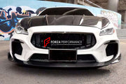 CARBON BODY KIT FOR MASERATI QUATTROPORTE 2013+  Set includes:  Front Bumper Hood Bonnet Side Fenders Side skirts Rear Bumper Spoiler Material: Carbon + Fiberglass