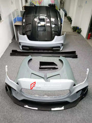 CARBON BODY KIT FOR MASERATI QUATTROPORTE 2013+  Set includes:  Front Bumper Hood Bonnet Side Fenders Side skirts Rear Bumper Spoiler Material: Carbon + Fiberglass