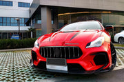 CARBON BODY KIT for Maserati Quattroporte VI M156 2020 - 2024
Set includes:

Front Bumper
Front Lip
Hood Bonnet
Front Fenders
Side Skirts
Ducktail Spoiler
Rear Bumper
Rear Bumper Splitters
Material: Carbon

NOTE: Professional installation is required.