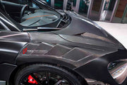 CARBON BODY KIT for MCLAREN 720S 2017 - 2023

Set includes:

Front Splitter / Front Lip Add-Ons
Front Bumper Insert
Front Bumper Canards
Hood / Bonnet
Front Fenders
Roof Air Vent Scoop
Side Skirts
Side Skirts Add-Ons

Rear Bumper 
Rear Diffuser
Rear Bumper Mesh
Rear Spoiler

Material: Carbon Fiber

Note: Professional installation is required.

CONTACT US FOR PRICING