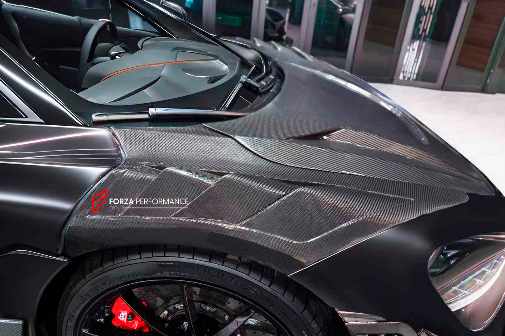 CARBON BODY KIT for MCLAREN 720S 2017 - 2023

Set includes:

Front Splitter / Front Lip Add-Ons
Front Bumper Insert
Front Bumper Canards
Hood / Bonnet
Front Fenders
Roof Air Vent Scoop
Side Skirts
Side Skirts Add-Ons

Rear Bumper 
Rear Diffuser
Rear Bumper Mesh
Rear Spoiler

Material: Carbon Fiber

Note: Professional installation is required.

CONTACT US FOR PRICING