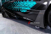 CARBON BODY KIT for MCLAREN 720S 2017 - 2023

Set includes:

Front Splitter / Front Lip Add-Ons
Front Bumper Insert
Front Bumper Canards
Hood / Bonnet
Front Fenders
Roof Air Vent Scoop
Side Skirts
Side Skirts Add-Ons

Rear Bumper 
Rear Diffuser
Rear Bumper Mesh
Rear Spoiler

Material: Carbon Fiber

Note: Professional installation is required.

CONTACT US FOR PRICING