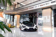 CARBON BODY KIT for MCLAREN 720S 2017 - 2023

Set includes:

Front Splitter / Front Lip Add-Ons
Front Bumper Insert
Front Bumper Canards
Hood / Bonnet
Front Fenders
Roof Air Vent Scoop
Side Skirts
Side Skirts Add-Ons

Rear Bumper 
Rear Diffuser
Rear Bumper Mesh
Rear Spoiler

Material: Carbon Fiber

Note: Professional installation is required.

CONTACT US FOR PRICING
