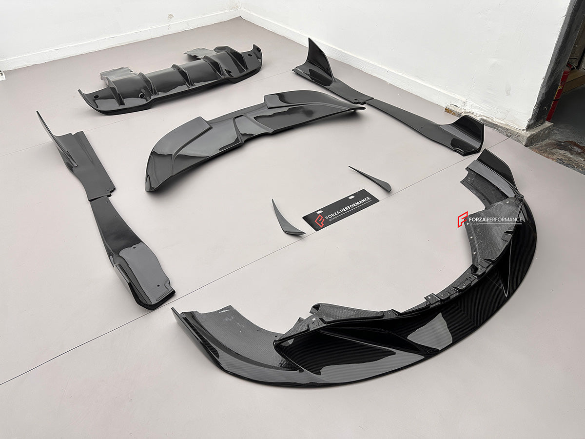 CARBON BODY KIT for MCLAREN 720S 2017 - 2023

Set includes:

Front Lip
Front Fenders
Front Canards
Side Skirts
Rear Spoiler
Rear Diffuser

Material: Dry Carbon

Note: Professional installation is required

CONTACT US FOR PRICING

Payment ►
Visa
Mastercard
PayPal with a credit card (add 4.4% at checkout)
Payoneer
Cryptocurrency

Shipment ►
By express DHL/UPS/TNT/FedEx
To the local international airport
Special line by air
Special line by the sea
To Europe and the UK by train

Please let us know which shippin