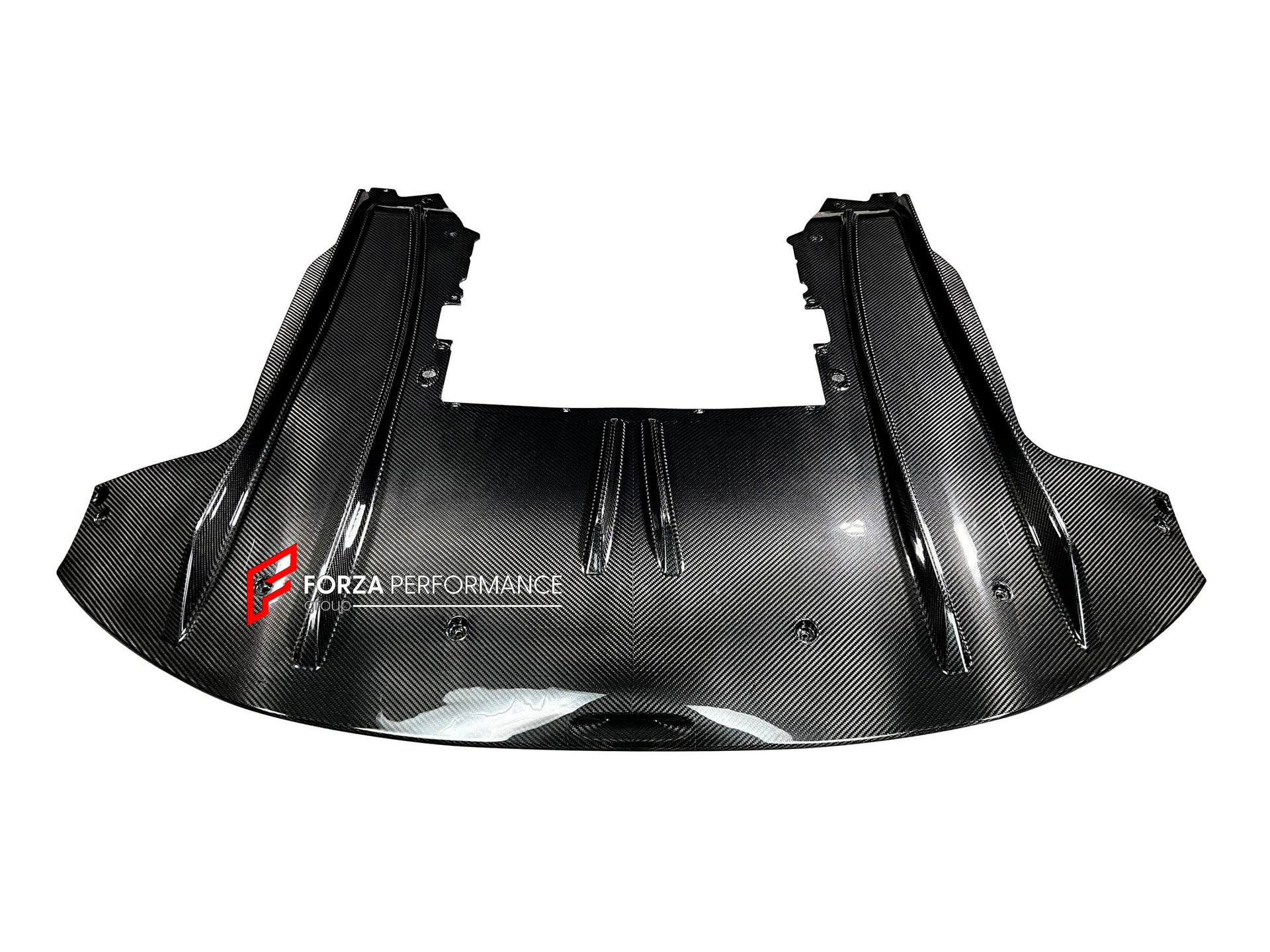 DRY CARBON BODY KIT for MCLAREN GT 2019 - 2024
Set includes:

Front Lip
Front Bumper Air Intake Trims
Side Mirror Covers
Side Skirts
Side Air Vents
Rear Diffuser
Ducktail Spoiler
Material: Dry Carbon

NOTE: Professional installation is required
