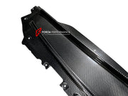 DRY CARBON BODY KIT for MCLAREN GT 2019 - 2024
Set includes:

Front Lip
Front Bumper Air Intake Trims
Side Mirror Covers
Side Skirts
Side Air Vents
Rear Diffuser
Ducktail Spoiler
Material: Dry Carbon

NOTE: Professional installation is required