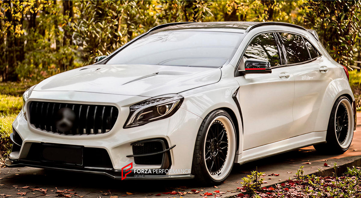 CARBON BODY KIT for MERCEDES BENZ A45 AMG W177 2019 - 2022

Set Include:

Front Lip
Hood / Bonnet
Fender Flares
Rear Diffuser
Material: Carbon

Note: Professional installation is required.
