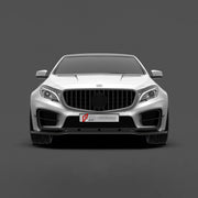 CARBON BODY KIT for Mercedes Benz AMG GLA45 X156 2014 - 2020
Set includes:

Front Bumper
Front Lip
Hood Bonnet
Front Fenders
Side Skirts
Rear Fenders
Roof Spoiler
Rear Diffuser
Rear Bumper
Material: Carbon

NOTE: Professional installation is required.