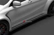 CARBON BODY KIT for Mercedes Benz AMG GLA45 X156 2014 - 2020
Set includes:

Front Bumper
Front Lip
Hood Bonnet
Front Fenders
Side Skirts
Rear Fenders
Roof Spoiler
Rear Diffuser
Rear Bumper
Material: Carbon

NOTE: Professional installation is required.