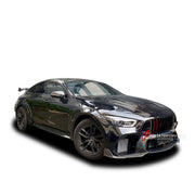 CARBON BODY KIT for Mercedes-Benz AMG GT63 S X290 2018+
Set includes:

Front Lip
Front Bumper Assembly
Front Grille
License Plate
Front Fenders
Fender Flares
Side Skirts
Rear Spoiler Wing
Rear Bumper Fins
Rear Diffuser
Exhaust Tips
Material: Carbon

NOTE: Professional installation is required.