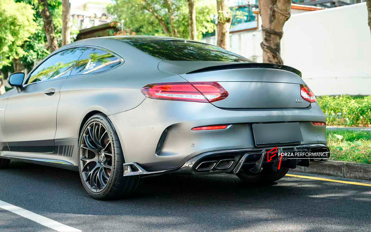 DRY CARBON BODY KIT for MERCEDES BENZ C63 AMG W205 2015 - 2023



Set includes:

Front Lip
Front Bumper Canards
Rear Diffuser
Rear Spoiler

Material: Carbon

NOTE: Professional installation is required