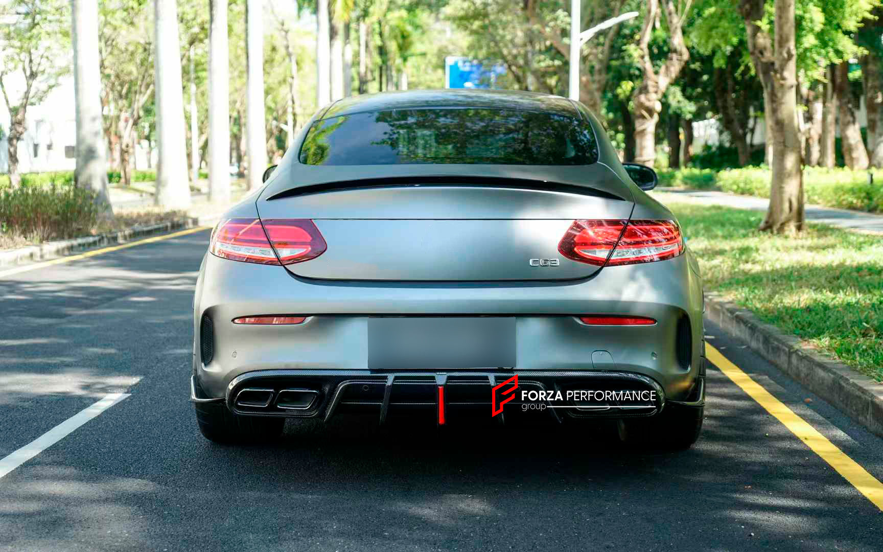 DRY CARBON BODY KIT for MERCEDES BENZ C63 AMG W205 2015 - 2023



Set includes:

Front Lip
Front Bumper Canards
Rear Diffuser
Rear Spoiler

Material: Carbon

NOTE: Professional installation is required