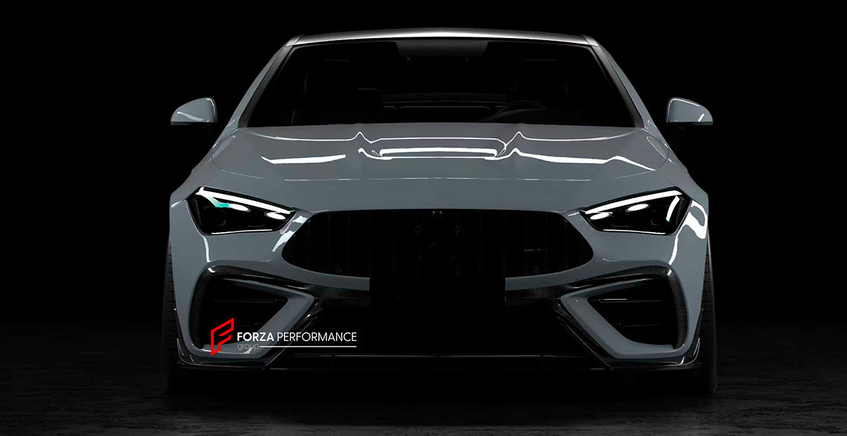 CARBON BODY KIT for MERCEDES-BENZ CLE53 AMG COUPE 2025+

Set includes:

Front Lip
Front Bumper Trims
Front Fender Trims
Side Skirts
Rear Wing Spoiler
Rear Duck Spoiler
Rear Bumper Trims
Rear Diffuser

Material: Carbon Fiber

NOTE: Professional installation is required