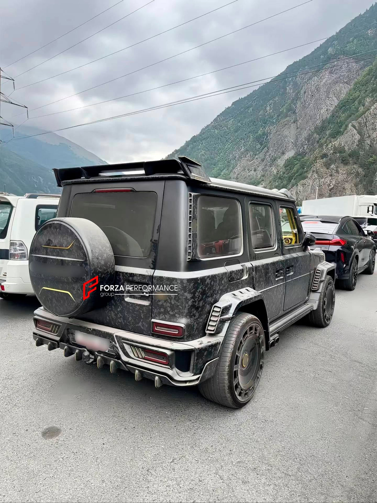 CARBON WIDE BODY KIT for MERCEDES-BENZ G-CLASS G63 W465 2024+ custom fit MANSORY GRONOS GRANDE ENTREE 2025 WIDE BODY KIT