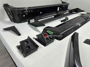 CARBON BODY KIT for MERCEDES-BENZ G-CLASS G63 W465 2024+

Set includes:

Front Bumper Assembly
Front Grille
Hood / Bonnet
Front Fenders
Rear Spoiler
Rear Fender Flares
Rear Bumper

Material: Carbon Fiber

NOTE: Professional installation is required.

Contact us for pricing