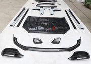 CARBON BODY KIT for MERCEDES BENZ S CLASS AMG W222 S63 S65 FACELIFT 2017 - 2020 custom fit Mansory Style
Set includes:

Front Lip
Front Bumper Canards
Hood Bonnet
Front Fenders
Side Mirror Covers
Side Skirts
Roof Spoiler
Ducktail Spoiler
Rear Bumper Assembly
Rear Diffuser
Material: Carbon, Plastic

NOTE: Professional installation is required.