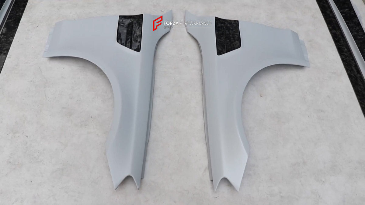 CARBON BODY KIT for MERCEDES BENZ S CLASS AMG W222 S63 S65 FACELIFT 2017 - 2020 custom fit Mansory Style
Set includes:

Front Lip
Front Bumper Canards
Hood Bonnet
Front Fenders
Side Mirror Covers
Side Skirts
Roof Spoiler
Ducktail Spoiler
Rear Bumper Assembly
Rear Diffuser
Material: Carbon, Plastic

NOTE: Professional installation is required.