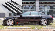 CARBON BODY KIT for MERCEDES BENZ S CLASS AMG W222 S63 S65 FACELIFT 2017 - 2020 custom fit Mansory Style
Set includes:

Front Lip
Front Bumper Canards
Hood Bonnet
Front Fenders
Side Mirror Covers
Side Skirts
Roof Spoiler
Ducktail Spoiler
Rear Bumper Assembly
Rear Diffuser
Material: Carbon, Plastic

NOTE: Professional installation is required.