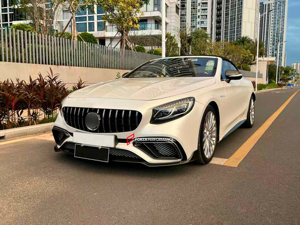 CARBON BODY KIT for MERCEDES BENZ AMG S63 COUPE C217 2018 - 2021

Set includes:

Front Lip
Front Fog Lights

Rear Wing Spoiler

Rear Bumper Air Vents
Rear Diffuser

Material: Dry Carbon Fiber

Note: Professional installation is required. This body kit will fit only to the S63 Coupe. If you don't have the S63, we can offer you the AMG body kit.

CONTACT US FOR PRICING

Payment ►
Visa
Mastercard
PayPal with a credit card (add 4.4% at checkout)
Payoneer
Cryptocurrency
Shipment ►
By express DHL/UPS/TNT/FedEx
To