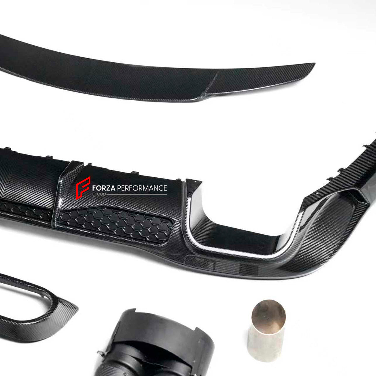 DRY CARBON BODY KIT for Mercedes Benz S CLASS S63 W223 2021+
Set includes:

Front Lip
Front Bumper Vents
Led Light Covers / Front Fascia Attachments
Rear Diffuser
Trunk Spoiler
Exhaust Tips
Material: Dry Carbon

NOTE: Professional installation is required.