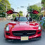 CARBON BODY KIT for Mercedes Benz SLS AMG W197 2010 - 2015
Set includes:

Front Lip
Side Mirror Covers
Side Fender Air Vents
Side Skirts
Rear Spoiler Wing
Rear Diffuser
Material: Carbon

NOTE: Professional installation is required.