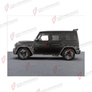 CARBON BODY KIT for MERCEDES-BENZ G-CLASS W465 G63 G450D G500 G550 2025+ FORZA PERFORMANCE custom fit B900
Set includes:

Front Lip
Front Bumper Assembly
Fender Vents
Rear Diffuser
Material: Carbon

NOTE: Professional installation is required.