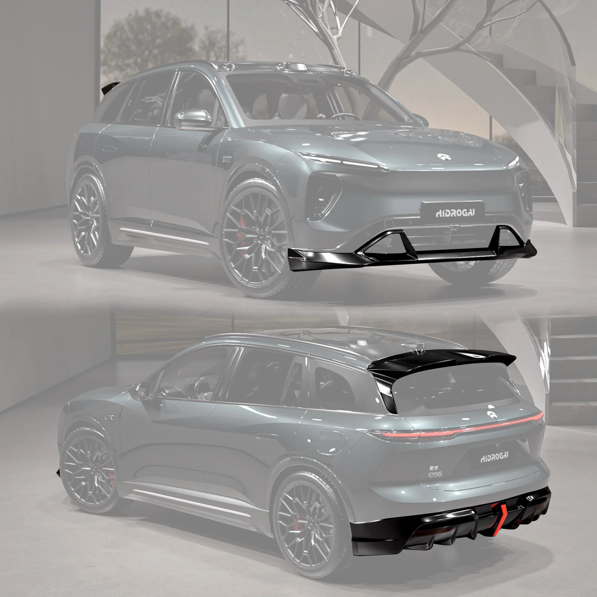 CARBON BODY KIT for NIO ES6 2 2023+

Set includes:

Front Lip
Roof Spoiler

Rear Diffuser

Material: Wet Carbon with Fiberglass

NOTE: Professional installation is required.

Why “Contact Us for Pricing”?

We don’t display fixed prices because our goal is to offer you the most competitive deal possible. Product costs often decrease over time, and by requesting a quote, you’ll receive our most up-to-date price on market.

SECURED PAYMENT METHODS&nbsp;
PayPal (+4.4% fee)
Visa / Mastercard / American Express (