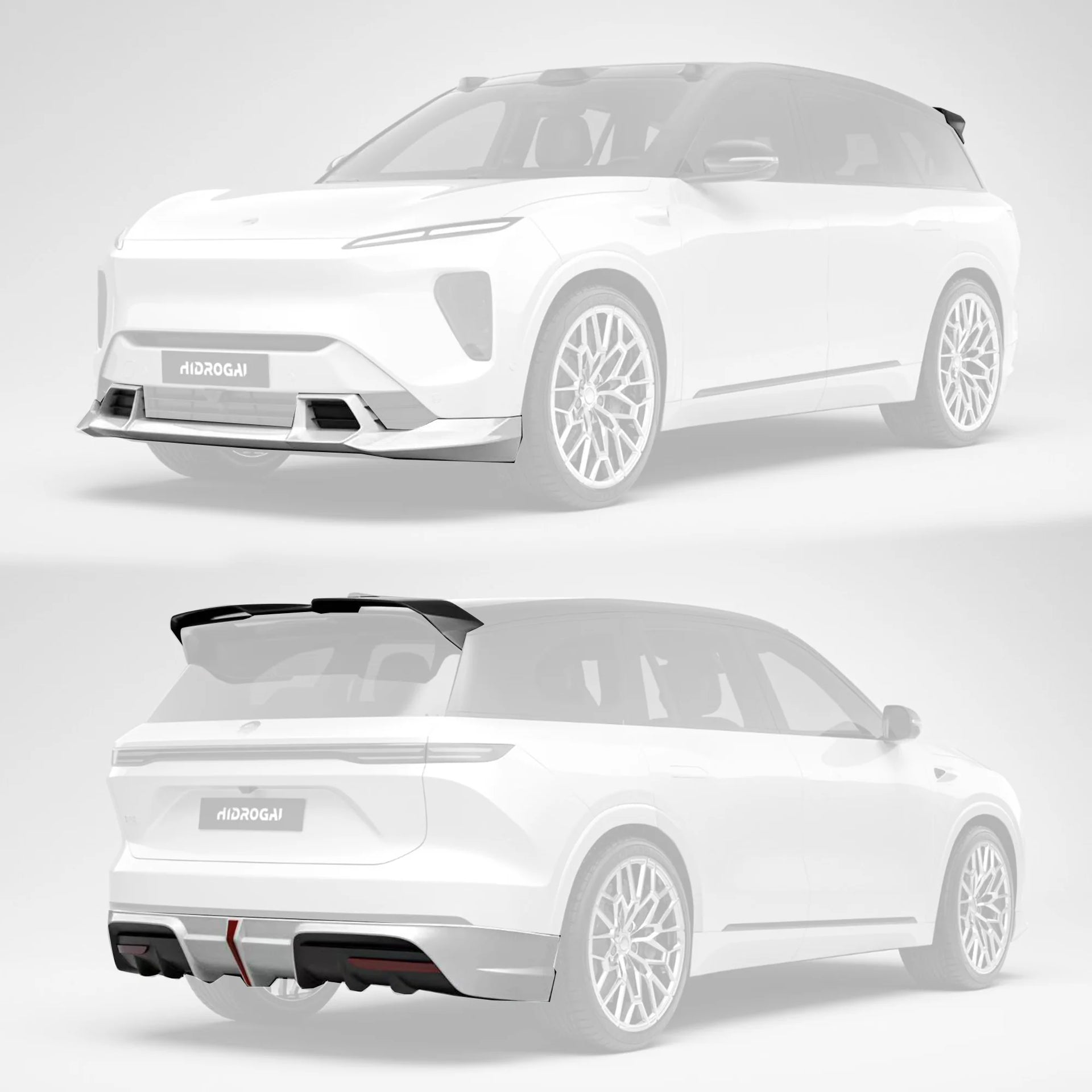 CARBON BODY KIT for NIO ES8 2 2023+

Set includes:

Front Lip
Roof Spoiler

Rear Diffuser

Material: Wet Carbon with Fiberglass

NOTE: Professional installation is required.

Why “Contact Us for Pricing”?

We don’t display fixed prices because our goal is to offer you the most competitive deal possible. Product costs often decrease over time, and by requesting a quote, you’ll receive our most up-to-date price on market.

SECURED PAYMENT METHODS&nbsp;
PayPal (+4.4% fee)
Visa / Mastercard / American Express (
