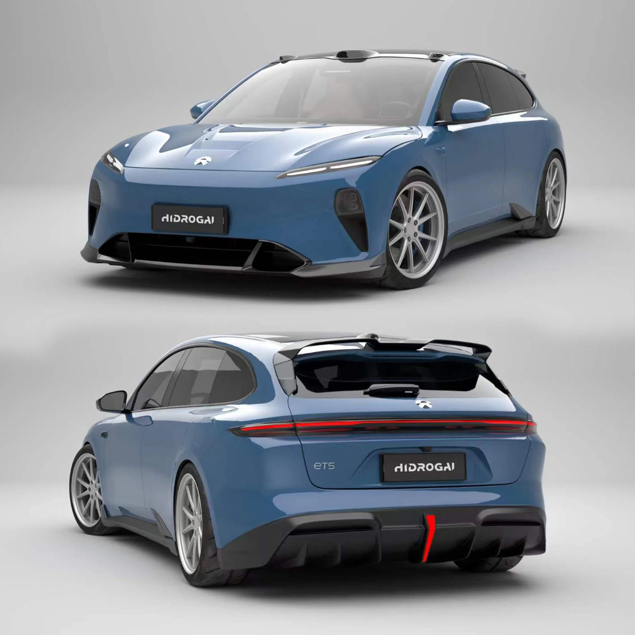 CARBON BODY KIT for NIO ET5 ET5T 2022+

Set includes:

Front Lip
Hood / Bonnet
Side Skirt
Roof Spoiler (FOR ET5T)

Rear Spoiler (FOR ET5 )
Rear Diffuser

Material: Wet Carbon with Fiberglass

NOTE: Professional installation is required.

Why “Contact Us for Pricing”?

We don’t display fixed prices because our goal is to offer you the most competitive deal possible. Product costs often decrease over time, and by requesting a quote, you’ll receive our most up-to-date price on market.

SECURED PAYMENT METHODS&