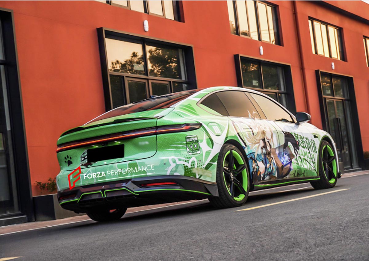 Carbon Body Kit for Nio ET7 2021+
Set includes:

Front Lip
Front Canards
Side Skirts
Diffuser
Spoiler
Material: Carbon (Can be made in Forged Carbon)

NOTE: Professional installation is required.