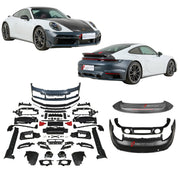 CARBON BODY KIT for PORSCHE 911 992.1 CARRERA 2019 - 2025 FORZA PERFORMANCE custom fit Sport Classic
Set includes:

Front Bumper Assembly
License Plate
Side Skirts
Ducktail Spoiler
Rear Bumper Assembly
Material: Carbon, Plastic

NOTE: Professional installation is required.