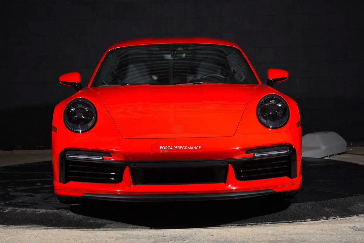 CARBON BODY KIT for PORSCHE 911 992.1 CARRERA 2019 - 2025 FORZA PERFORMANCE custom fit Sport Classic
Set includes:

Front Bumper Assembly
License Plate
Side Skirts
Ducktail Spoiler
Rear Bumper Assembly
Material: Carbon, Plastic

NOTE: Professional installation is required.