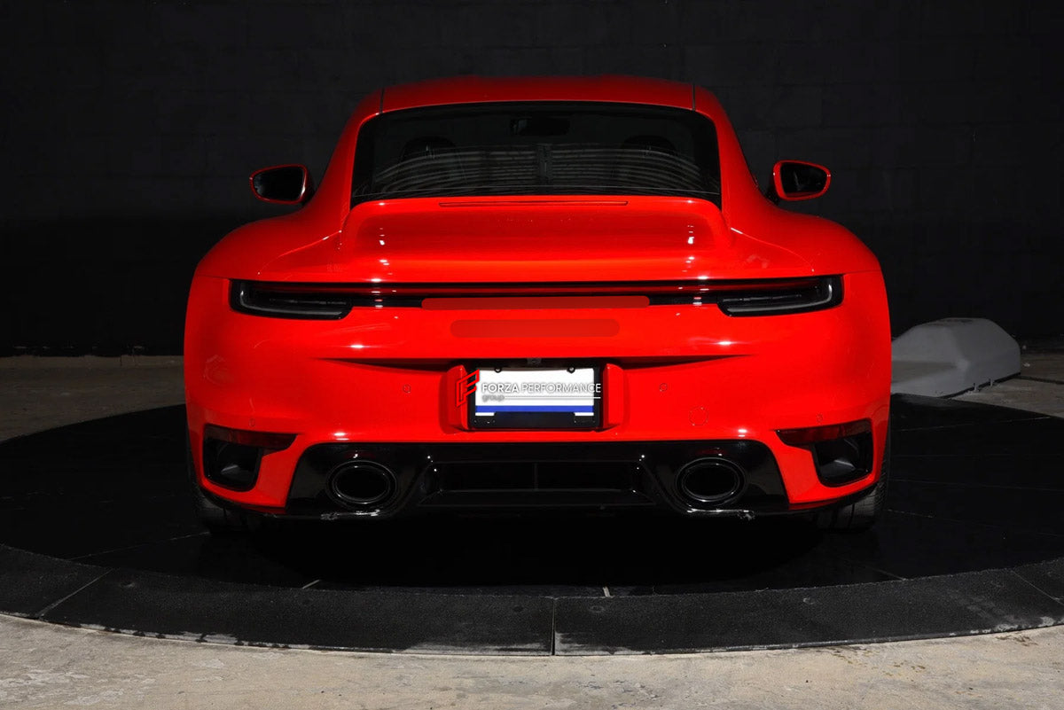 CARBON BODY KIT for PORSCHE 911 992.1 CARRERA 2019 - 2025 FORZA PERFORMANCE custom fit Sport Classic
Set includes:

Front Bumper Assembly
License Plate
Side Skirts
Ducktail Spoiler
Rear Bumper Assembly
Material: Carbon, Plastic

NOTE: Professional installation is required.