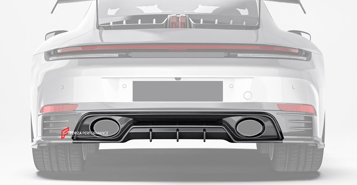 DRY CARBON AERO KIT for PORSCHE 911 992.2 CARRERA 2024+

Set includes:

Front Lip

Side Skirts
Engine Lid
Rear Duck Spoiler
Rear Diffuser

Material: Dry Carbon fiber

NOTE: Professional installation is required

* Each part can be sent separately. If you need, please contact us.