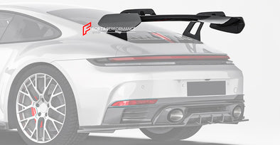 DRY CARBON AERO KIT for PORSCHE 911 992.2 CARRERA 2024+

Set includes:

Front Lip

Side Skirts
Engine Lid
Rear Duck Spoiler
Rear Diffuser

Material: Dry Carbon fiber

NOTE: Professional installation is required

* Each part can be sent separately. If you need, please contact us.