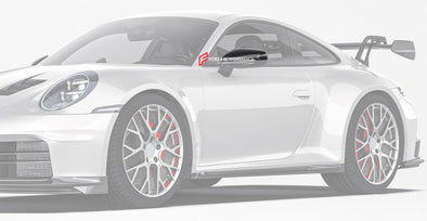 DRY CARBON AERO KIT for PORSCHE 911 992.2 CARRERA 2024+

Set includes:

Front Lip

Side Skirts
Engine Lid
Rear Duck Spoiler
Rear Diffuser

Material: Dry Carbon fiber

NOTE: Professional installation is required

* Each part can be sent separately. If you need, please contact us.