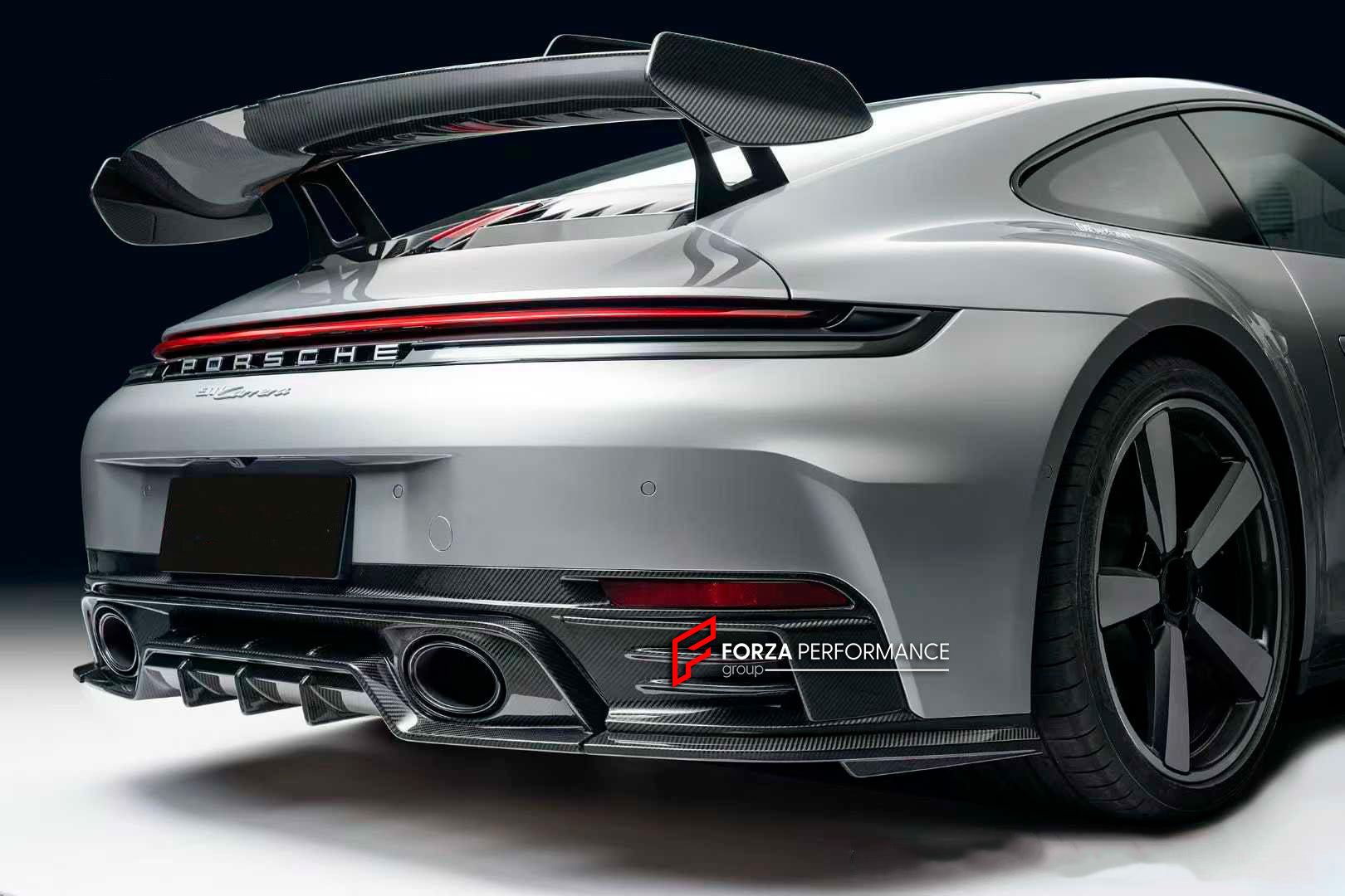 DRY CARBON AERO KIT for PORSCHE 911 992.2 CARRERA 2025+

Set includes:

Front Lip

Side Skirts
Engine Lid
Rear Duck Spoiler
Rear Diffuser

Material: Dry Carbon fiber

NOTE: Professional installation is required