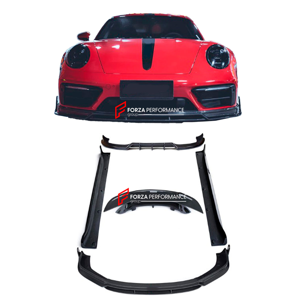 CARBON AERO KIT FOR PORSCHE 911 992.1 2019 - 2025
Set includes:
Front Lip
Side Skirts
Rear Spoiler
Rear Diffuser
Material: Carbon fiber
NOTE: Professional installation is required
Contact us for pricing